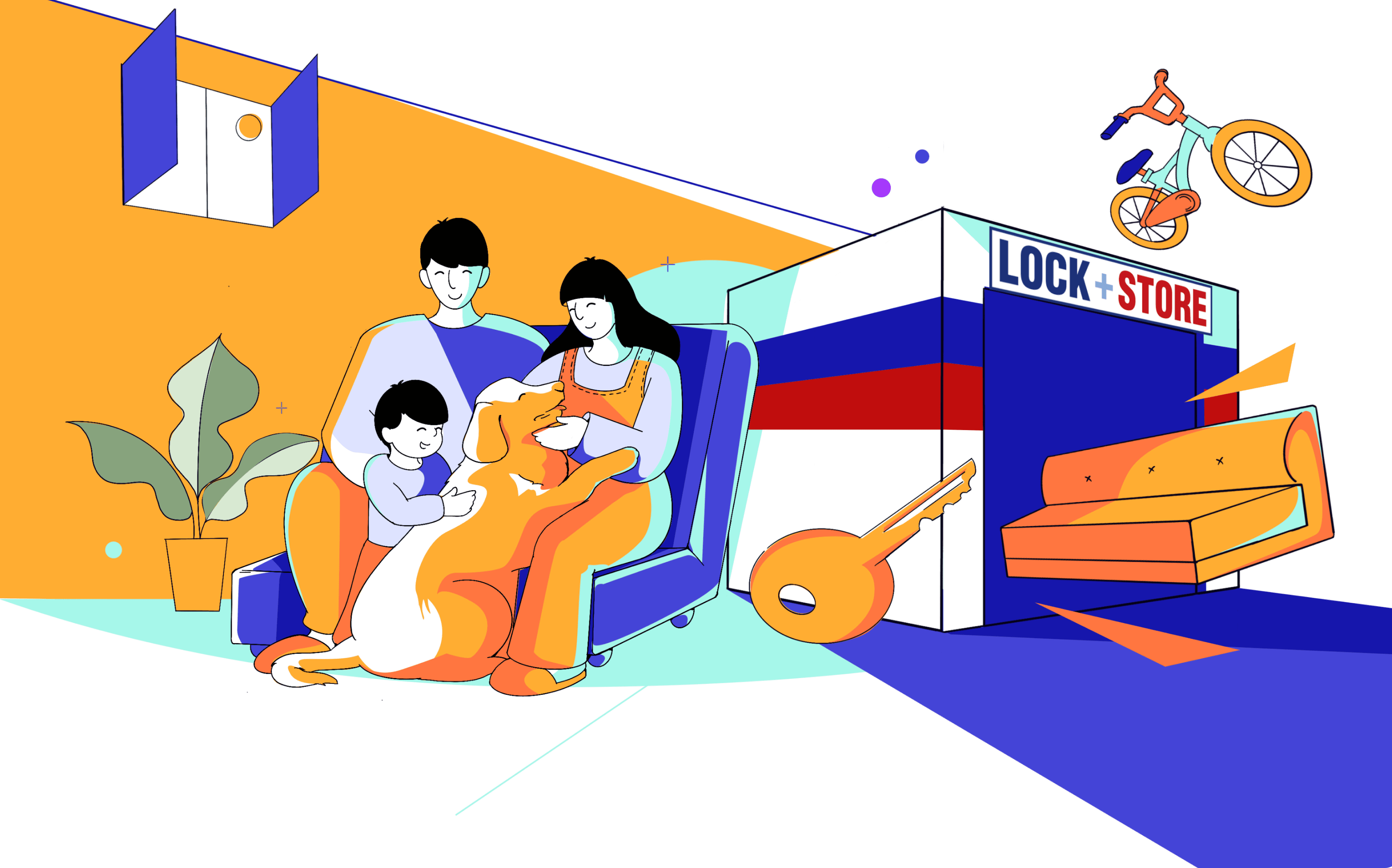 Self Storage Space for Rent at 14 locations in Singapore Lock+Store